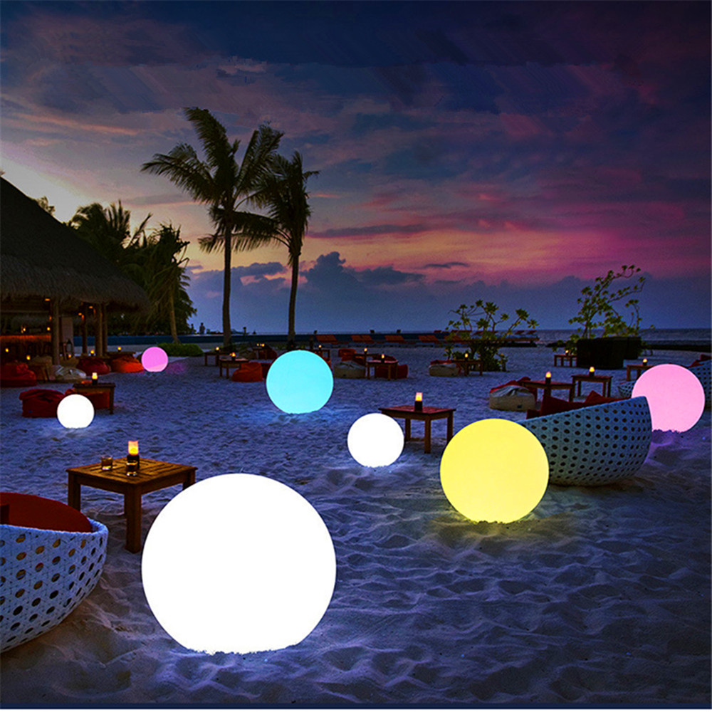 Smart Garden Lamp - Rechargeable LED Glowing Ball Light for