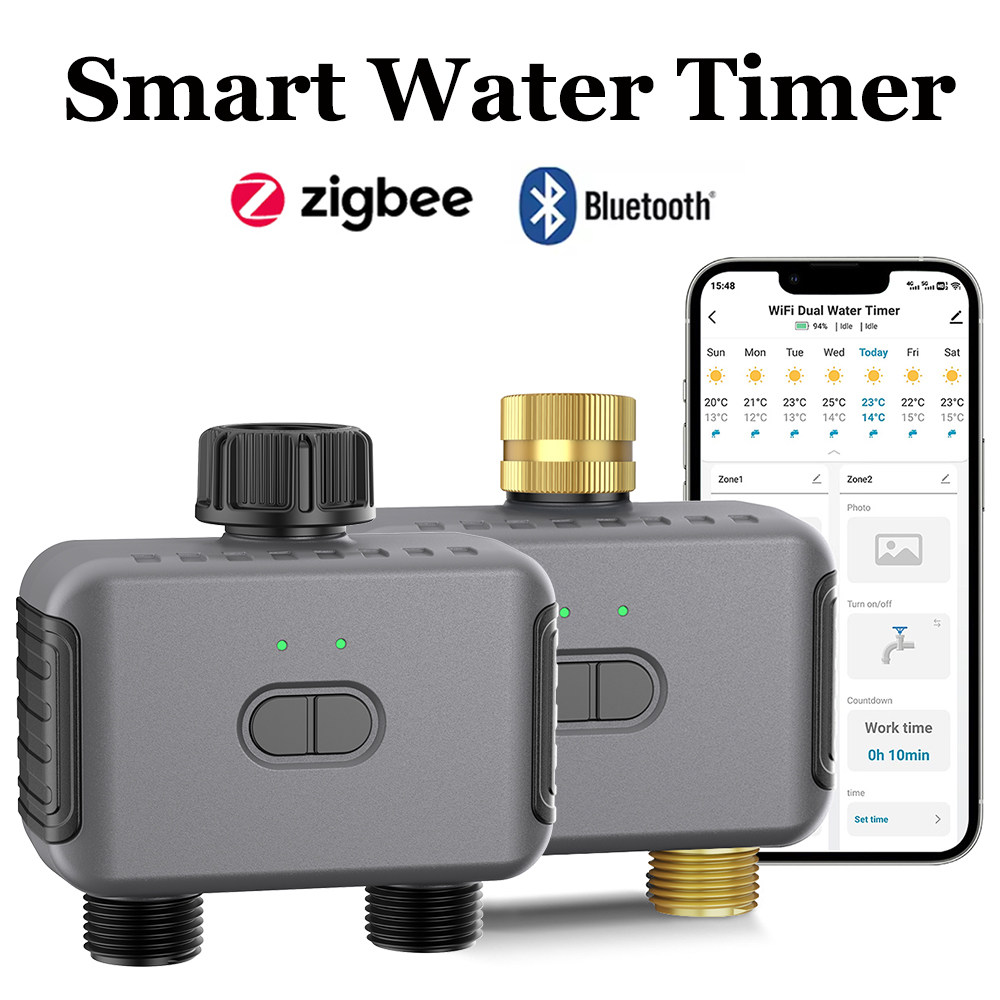 Smart Garden Sprinkler - Tuya Smart Water Timer Zigbee/BT Automatic