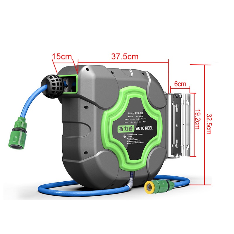 Smart Garden Sprinkler - 10/15/20M Automatic Retractable Hose Reel Water
