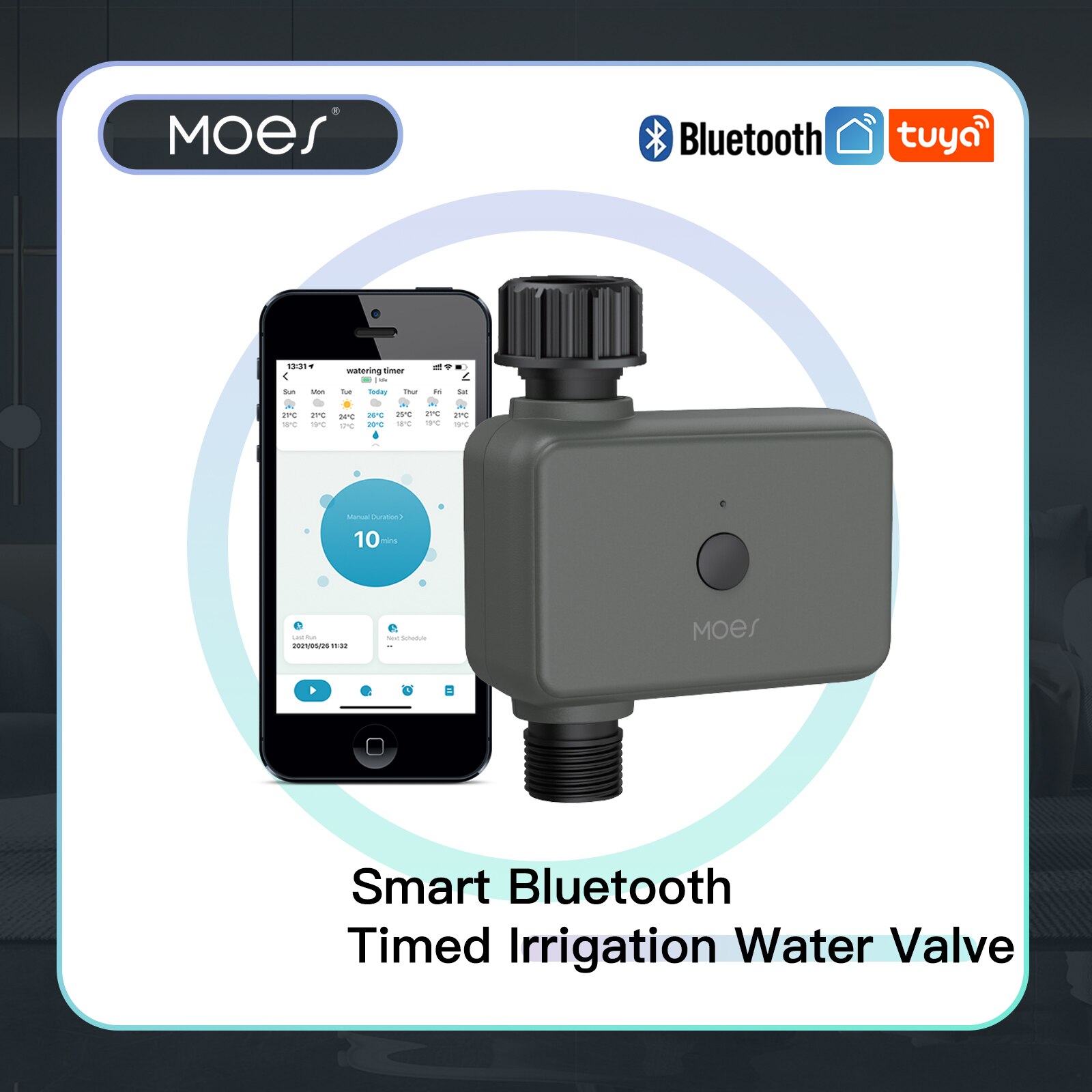 Smart Garden Watering - Moes Thông Minh Tuya Bluetooth Nước