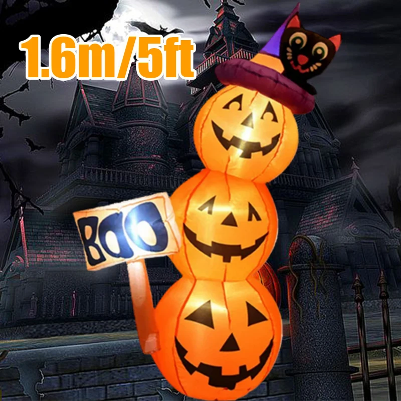 Smart Garden Lamp - 1.6M/5FT Halloween Inflatable Model Pumpkin Built-in