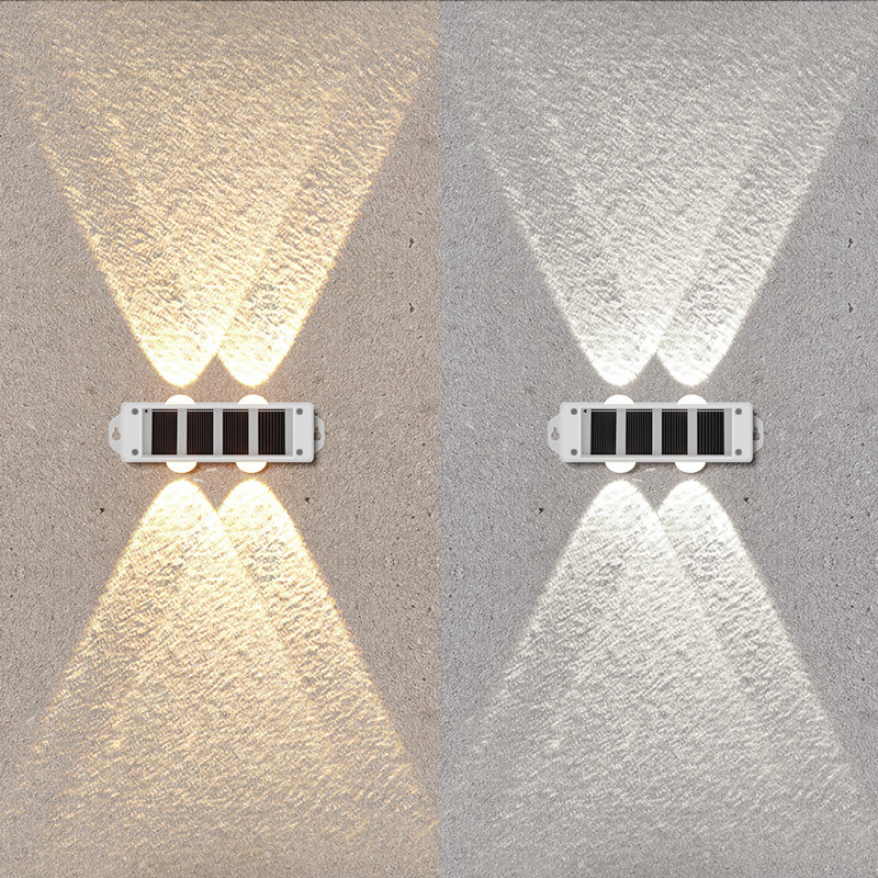 Smart Garden Smart Fence - 4Pcs Solar Wall Lights with Smart