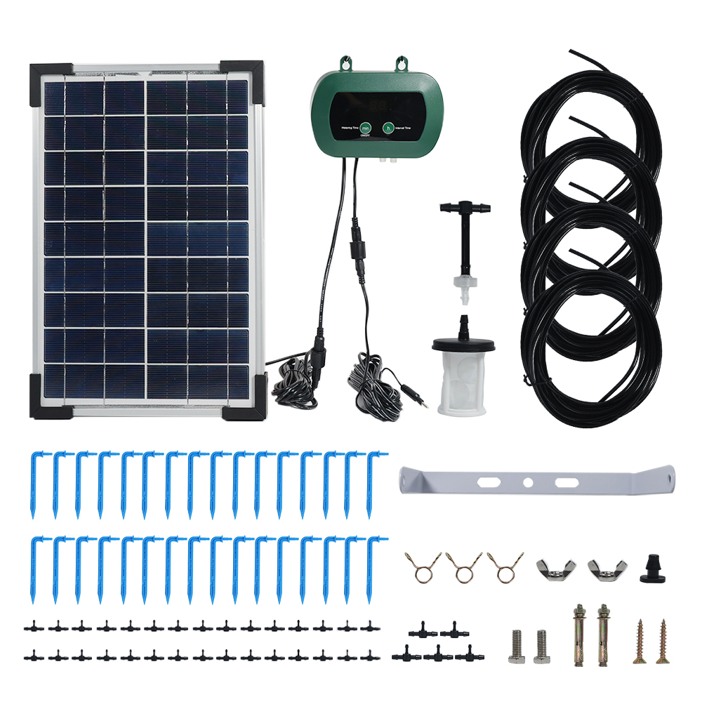 Smart Garden System - Solar Hydroponics Equipment Micro Drip Pumps