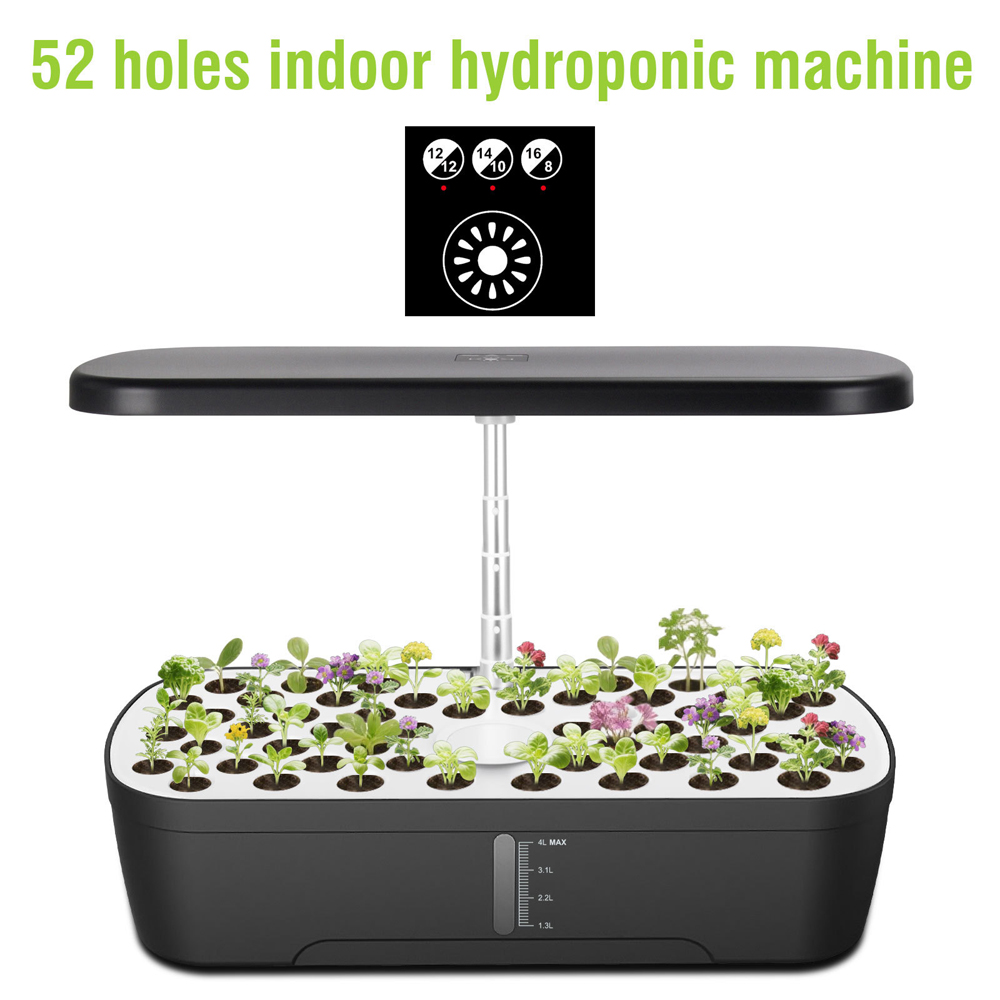 Smart Led Garden - Newest 52 Plant Pots Hydroponics Growing