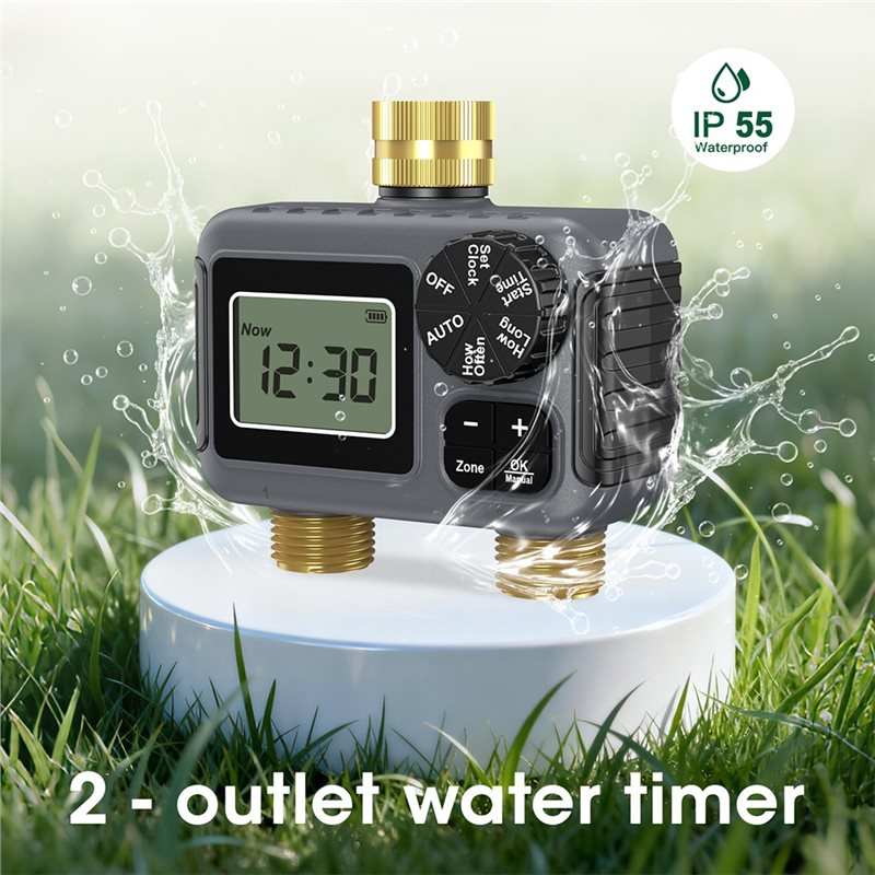 AY14 -Dual Outlets Automatic I - đánh giá và giá Smart Garden System