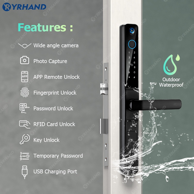 YRHAND IP66 Keyless Cat's Eye  - đánh giá và giá Smart Garden Gate Lock