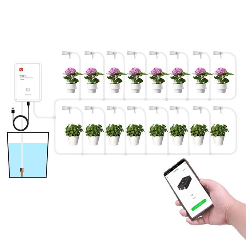 Automatic Drip Irrigation Wate - đánh giá và giá Smart Garden System