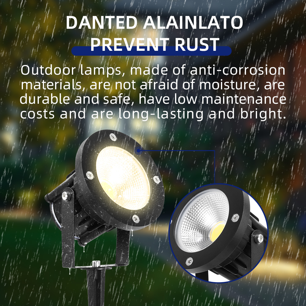 LED GU10 Garden Lighting Lawn  - đánh giá và giá Smart Garden Lamp