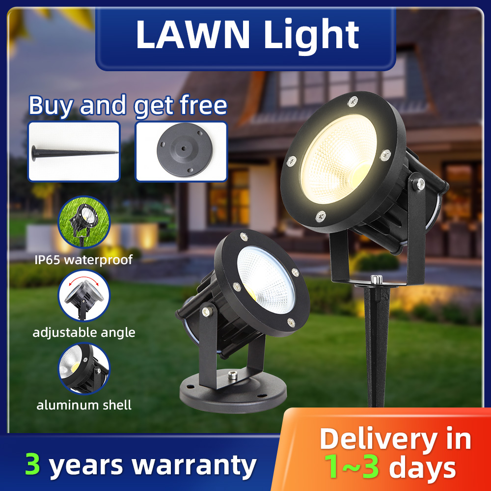 LED GU10 Garden Lighting Lawn  - đánh giá và giá Smart Garden Lamp