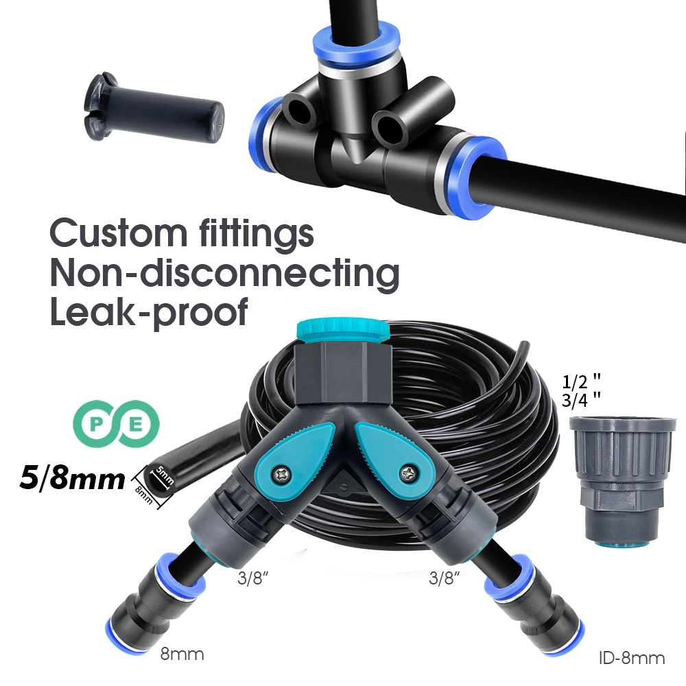 Garden 5/8mm PE Hose Sprayer K - đánh giá và giá Smart Garden Sprinkler