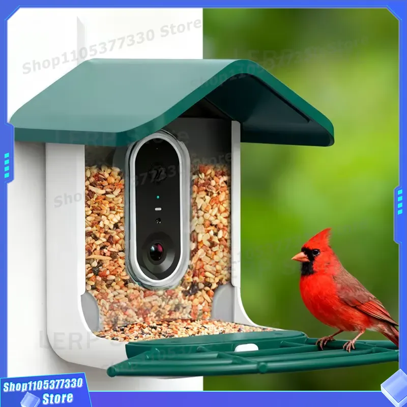 Solar Powered Bird Feeder Came - đánh giá và giá Smart Garden Ai