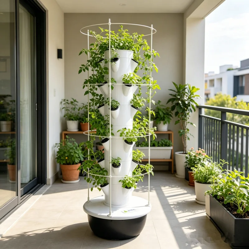 9 Layer Aeroponic Hydroponic V - đánh giá và giá Smart Garden Trellis