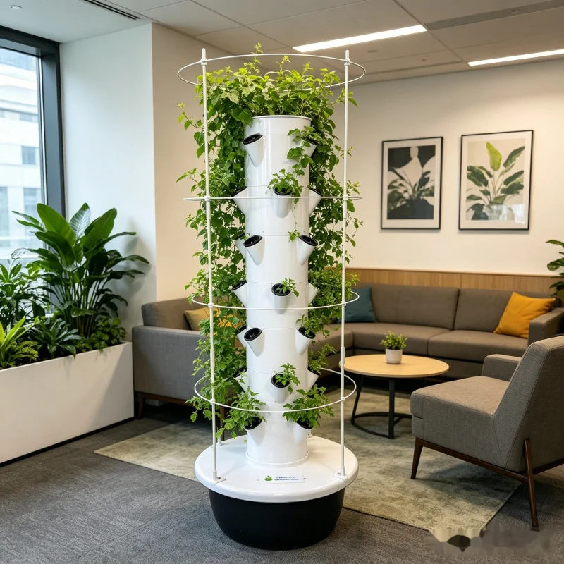 9 Layer Aeroponic Hydroponic V - đánh giá và giá Smart Garden Trellis