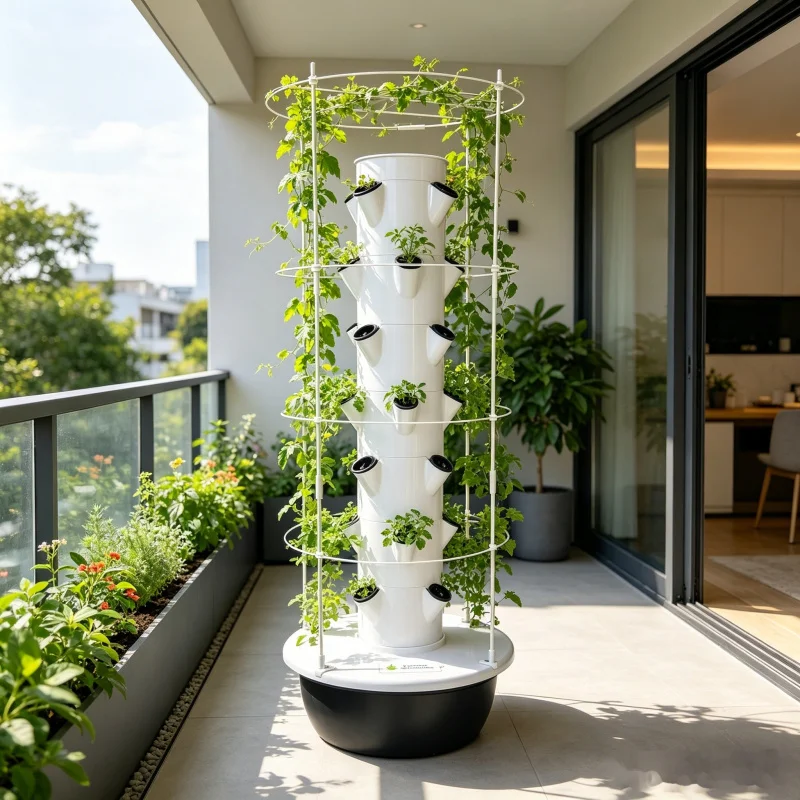 7 Layer Vertical Hydroponic Ga - đánh giá và giá Smart Garden Trellis