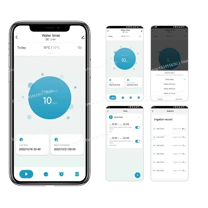 Smart WiFi Garden Watering Tim - đánh giá và giá Smart Garden Watering