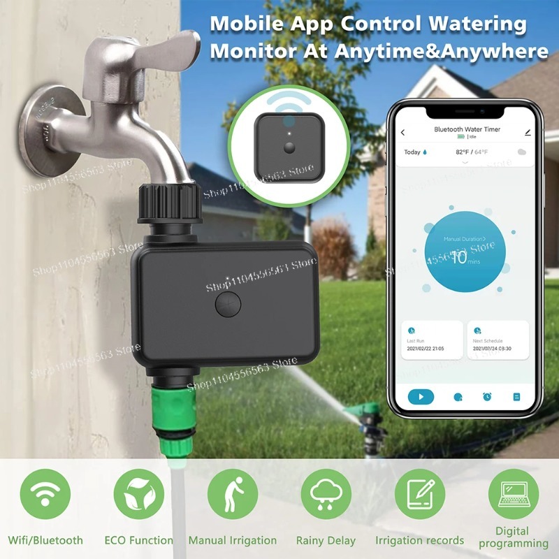 Smart WiFi Garden Watering Tim - đánh giá và giá Smart Garden Watering