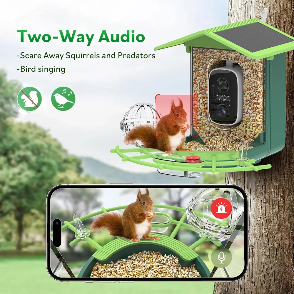 Smart AI Bird Feeder Bird Iden - đánh giá và giá Smart Garden Ai