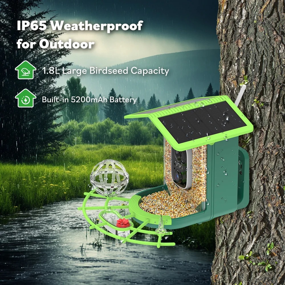 Smart AI Bird Feeder Bird Iden - đánh giá và giá Smart Garden Ai