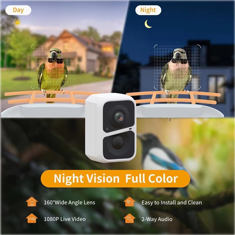 2L IP66 AI Smart Bird Feeder w - đánh giá và giá Smart Garden Ai