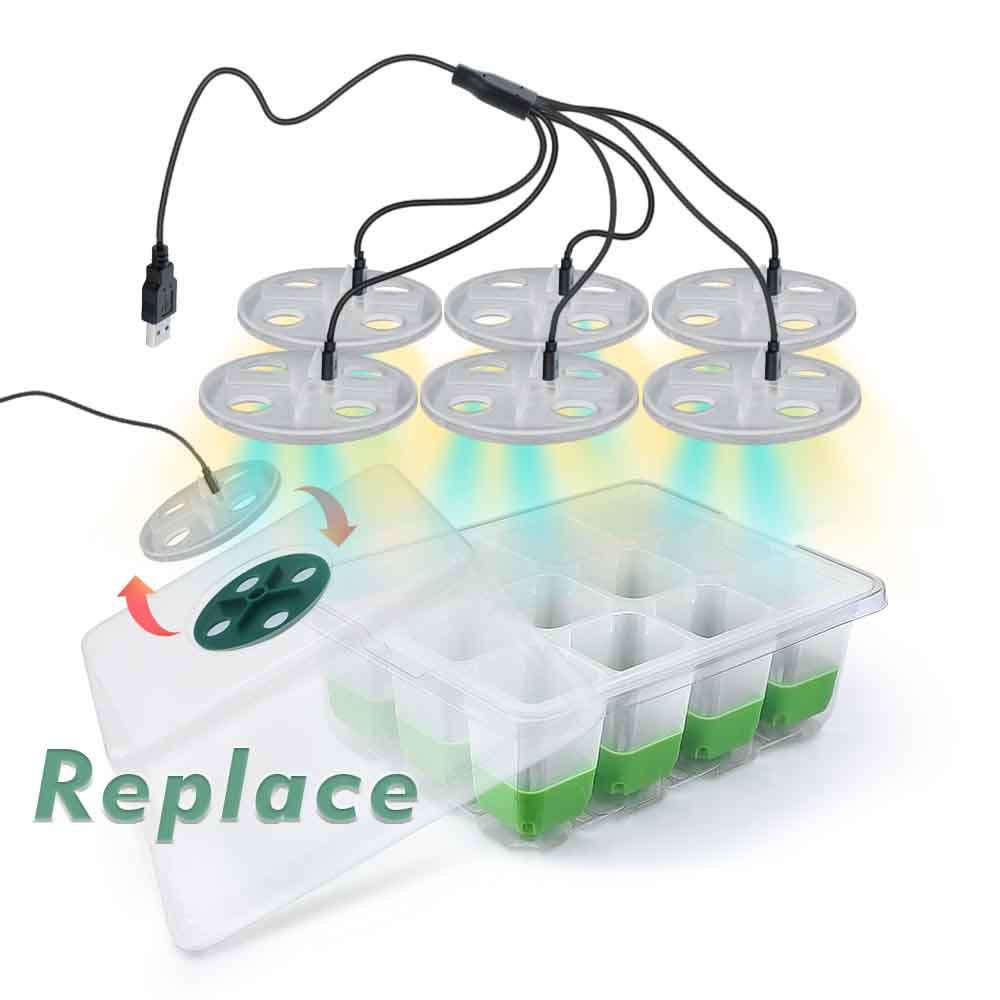 LED Grow Light Seedling Starte - đánh giá và giá Smart Garden Lamp