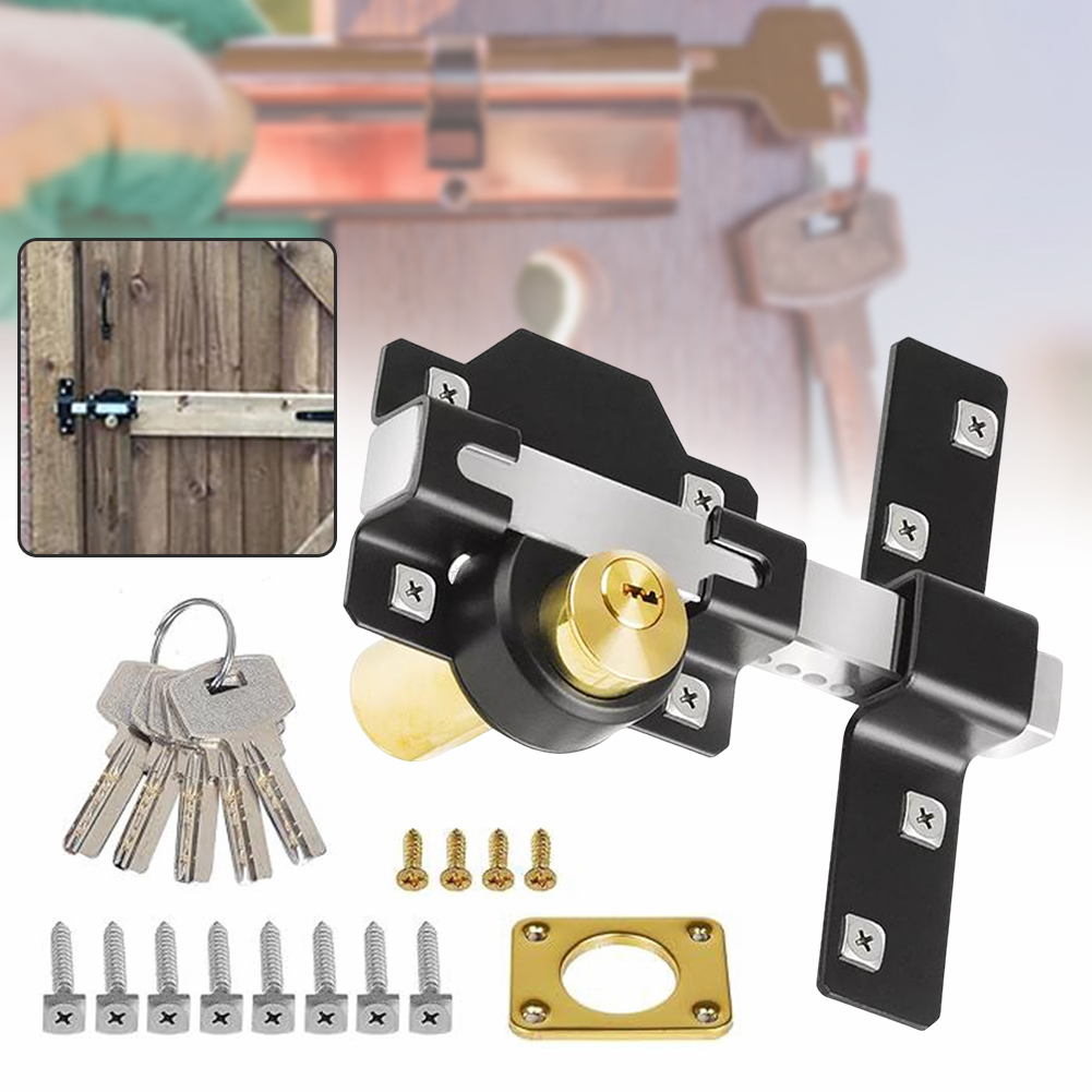 Barn Door Lock,Garage Gate Loc - đánh giá và giá Smart Garden Gate Lock