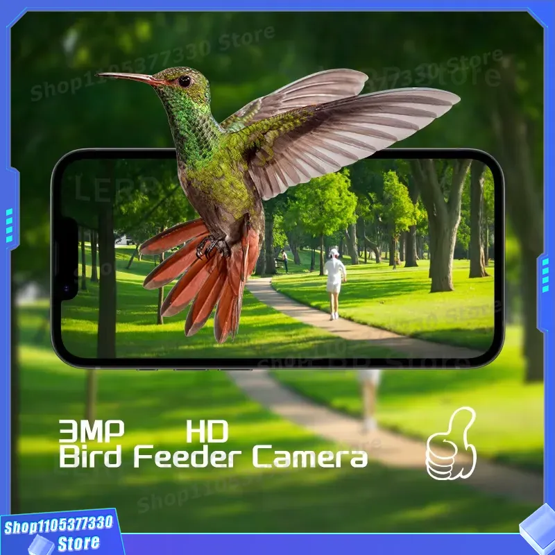 3MP HD Smart Bird Feeder with  - đánh giá và giá Smart Garden Ai