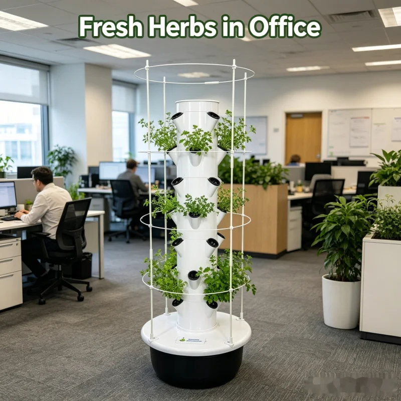 Smart Vertical Hydroponic Towe - đánh giá và giá Smart Garden System