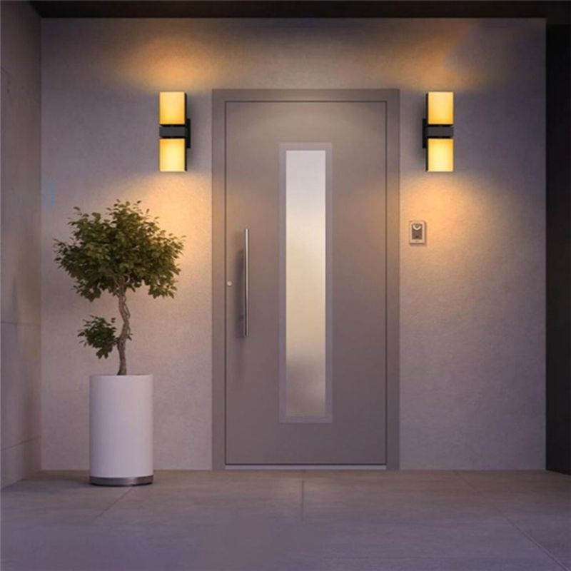 A33Z-LED Wall Light Dual Head  - đánh giá và giá Smart Garden Smart Fence