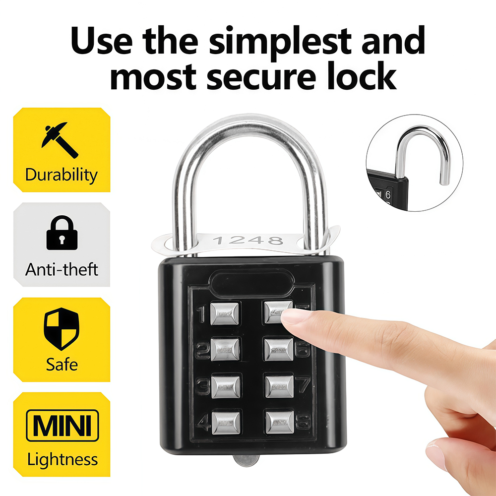 8-digit Combination Outdoor Bu - đánh giá và giá Smart Garden Gate Lock