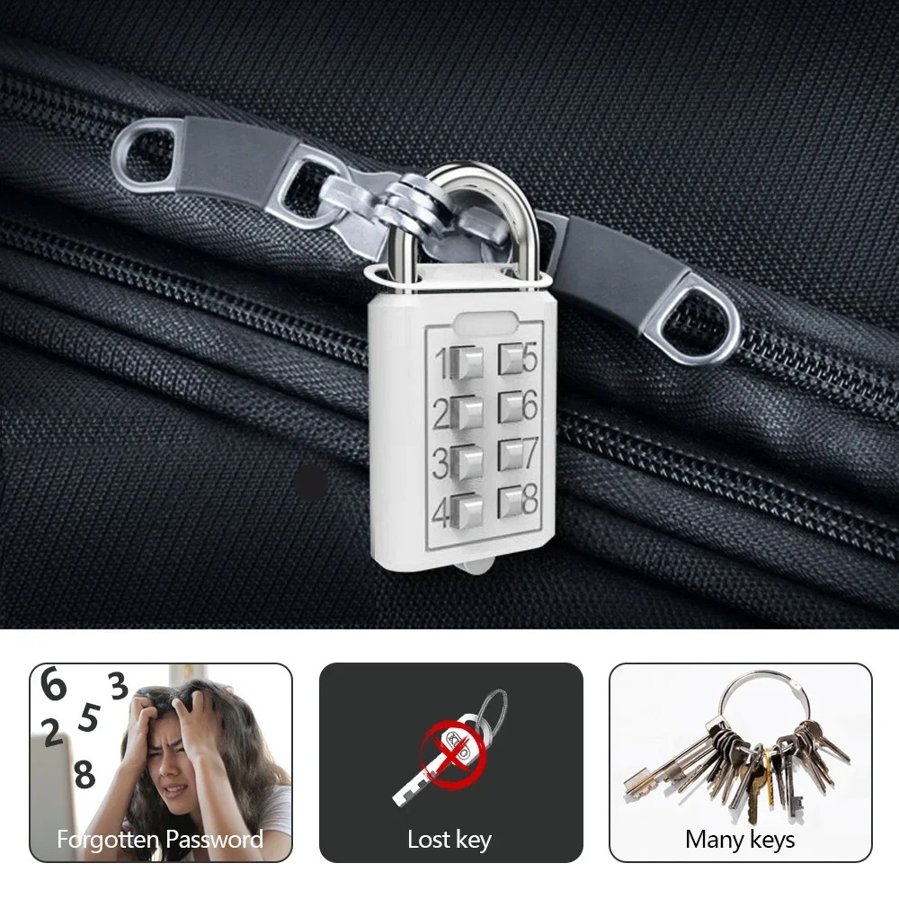 8-digit Combination Outdoor Bu - đánh giá và giá Smart Garden Gate Lock