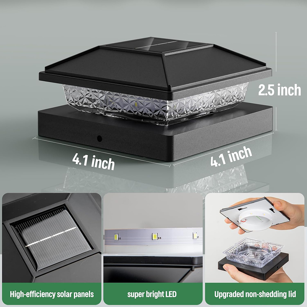 6/12X Outdoor Solar Post Cap L - đánh giá và giá Smart Garden Smart Fence