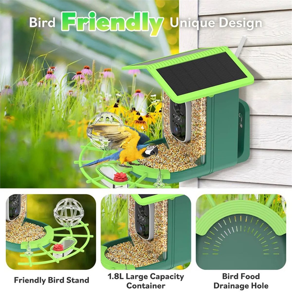ABPP Smart Bird Feeder Camera  - đánh giá và giá Smart Garden Ai