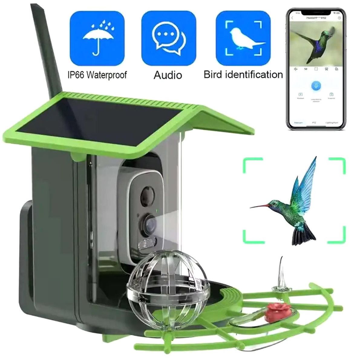 ABPP Smart Bird Feeder Camera  - đánh giá và giá Smart Garden Ai