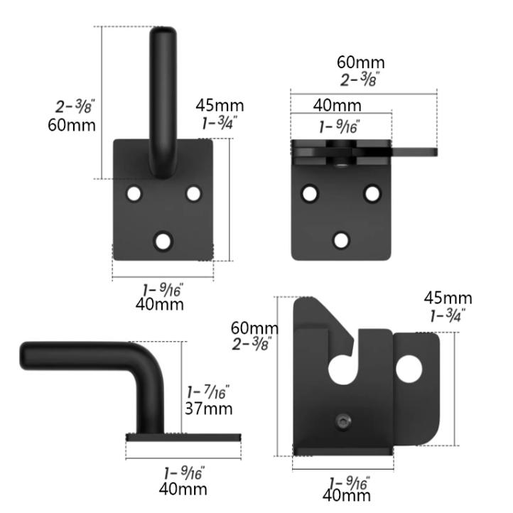 Right Side Opening Automatic S - đánh giá và giá Smart Garden Gate Lock
