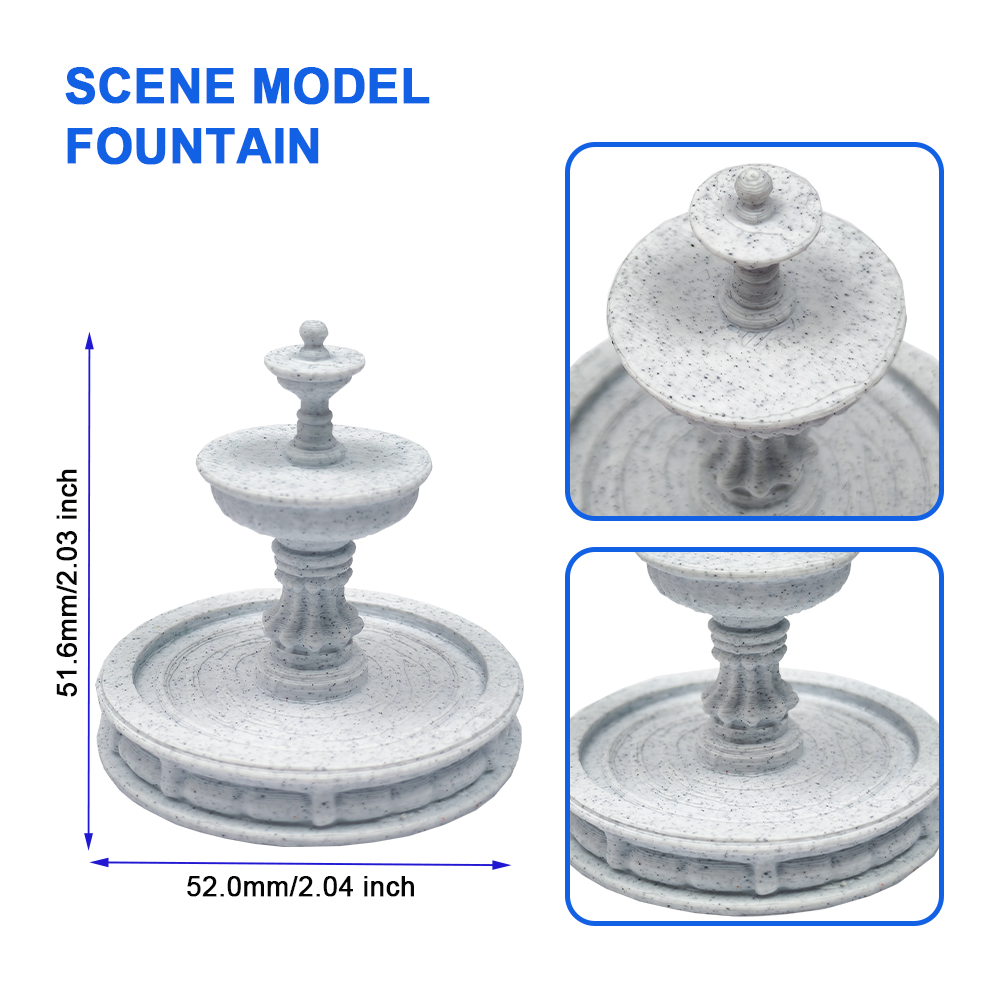 1pc/2pcs Miniature Fountain Mo - đánh giá và giá Smart Garden Diy