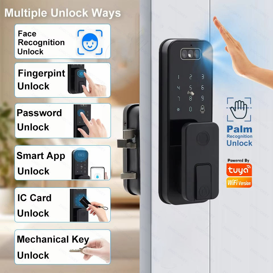 Smart Tuya WiFi APP Bluetooth  - đánh giá và giá Smart Garden Gate Lock