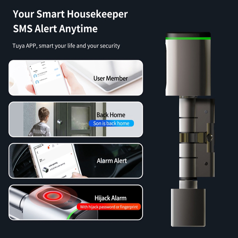 Zemismart Tuya BLE Điện Tử Thô - đánh giá và giá Smart Garden Gate Lock