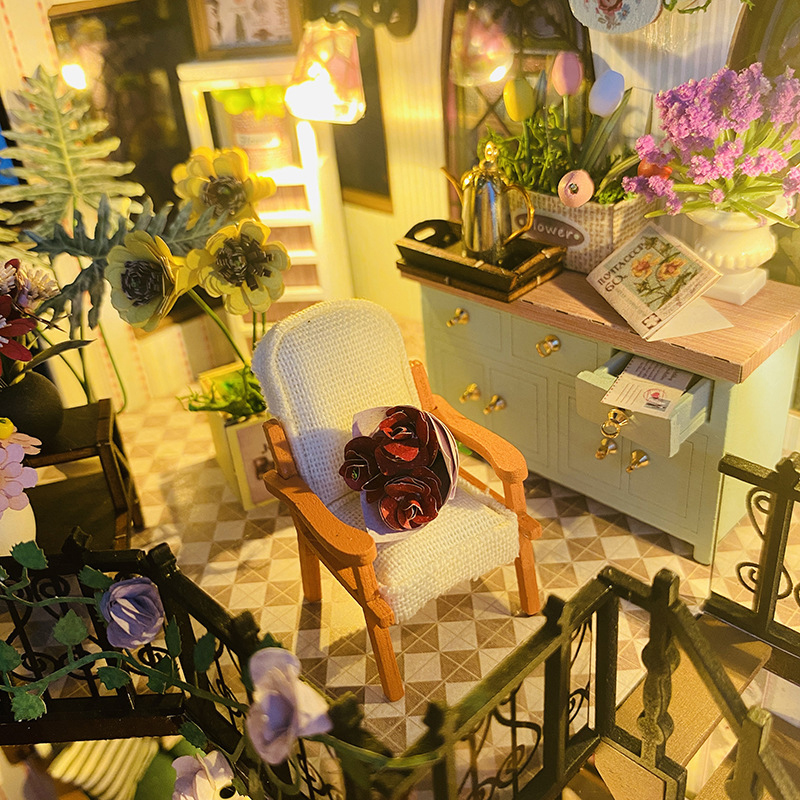 DIY Wooden Doll House Garden M - đánh giá và giá Smart Garden Diy