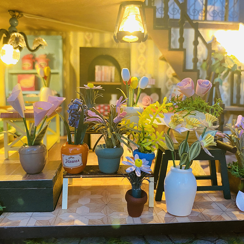 DIY Wooden Doll House Garden M - đánh giá và giá Smart Garden Diy