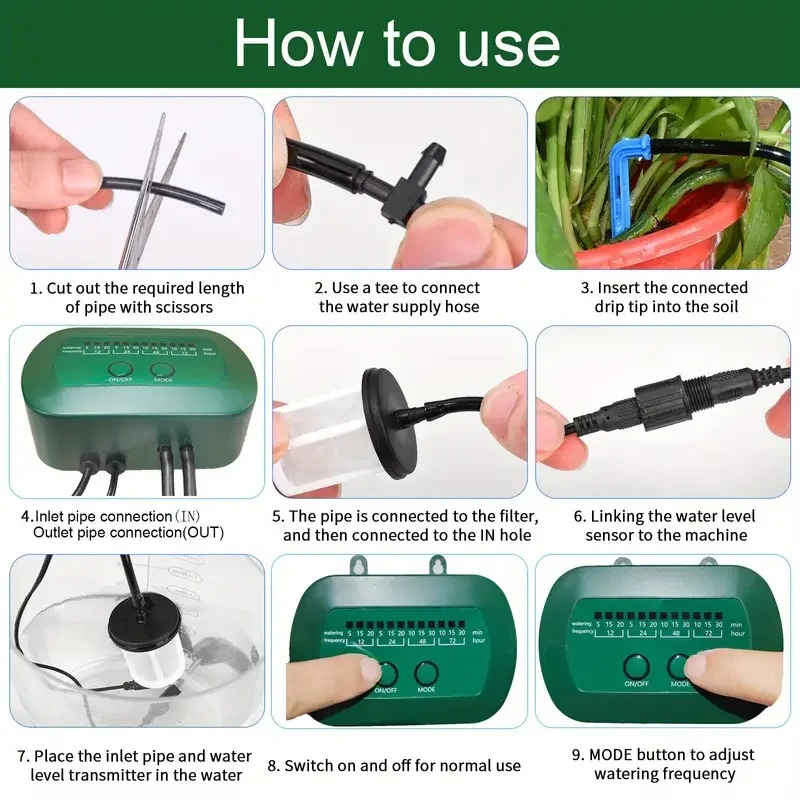 Solar Intelligent Irrigation K - đánh giá và giá Smart Garden Watering