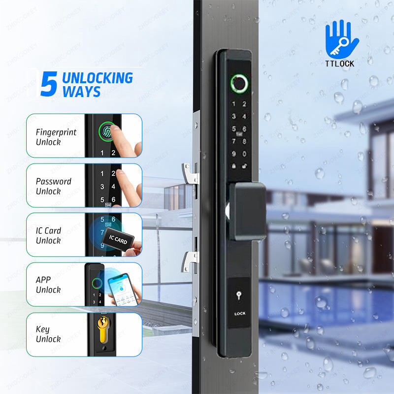 ZHDCOOKEY Biometric Digital Do - đánh giá và giá Smart Garden Gate Lock