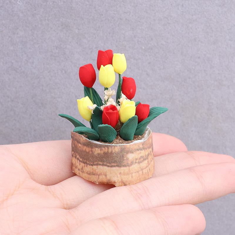 2 Dollhouse Tulip Pot Plant Re - đánh giá và giá Smart Garden Diy