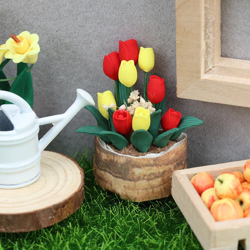 2 Dollhouse Tulip Pot Plant Re - đánh giá và giá Smart Garden Diy