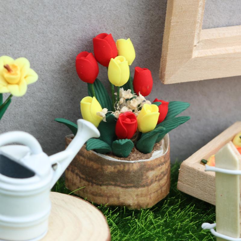 2 Dollhouse Tulip Pot Plant Re - đánh giá và giá Smart Garden Diy