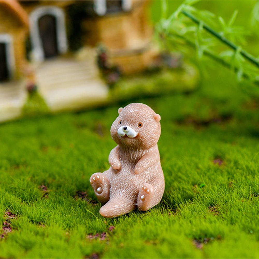 Otters Figurine Mini Home Deco - đánh giá và giá Smart Garden Diy