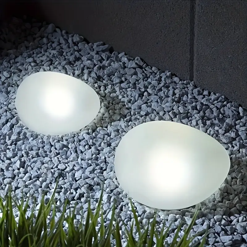 1/2Pack Solar Pebble Lights –  - đánh giá và giá Smart Led Garden
