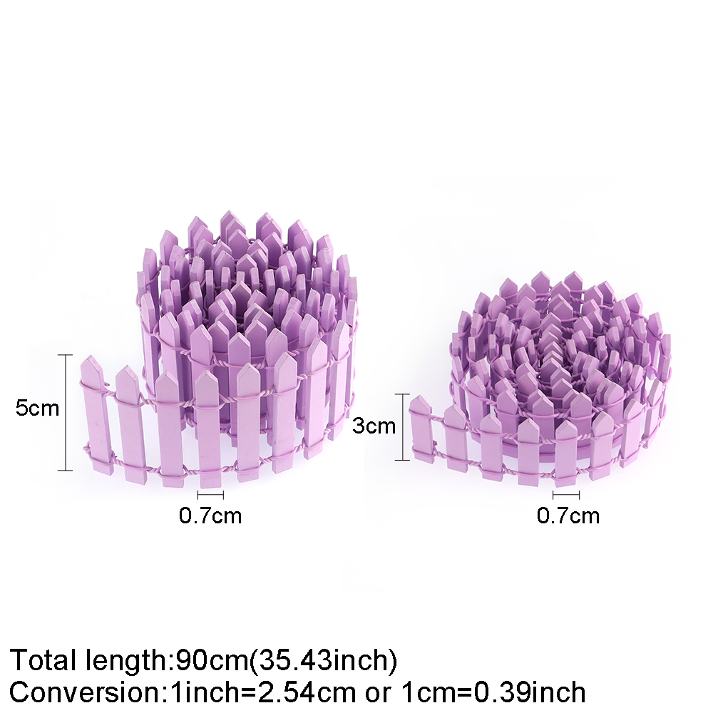 90*3Cm/5Cm Mini Hàng Rào Gỗ DI - đánh giá và giá Smart Garden Diy
