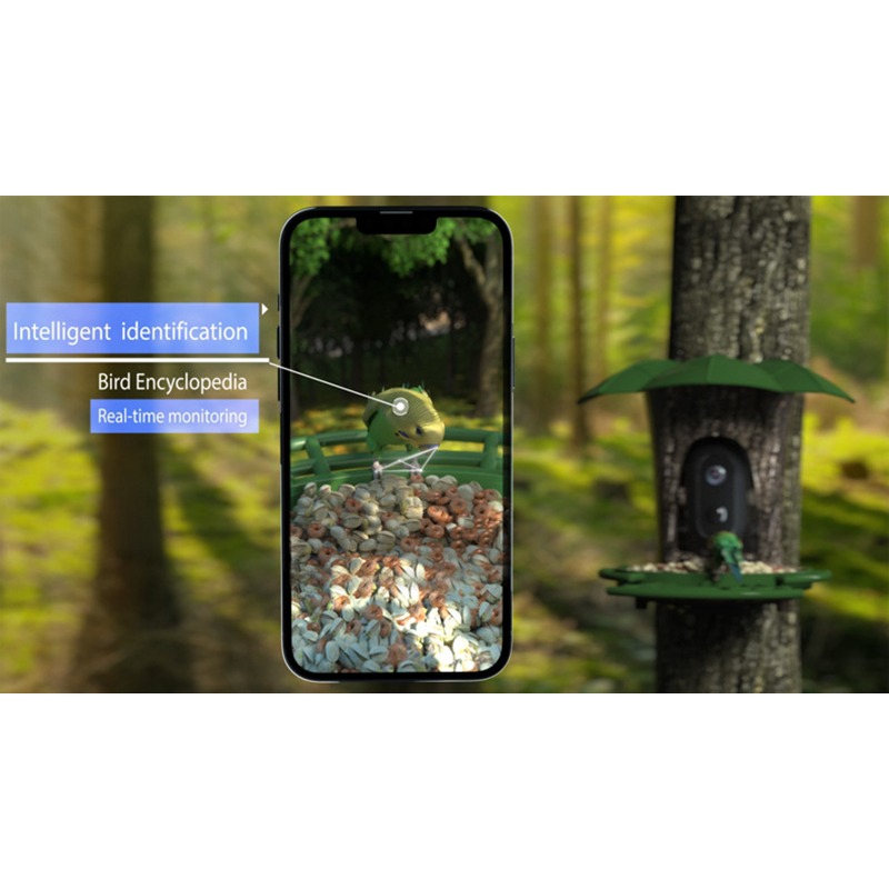 Solar AI Smart Bird Feeder Bir - đánh giá và giá Smart Garden Ai