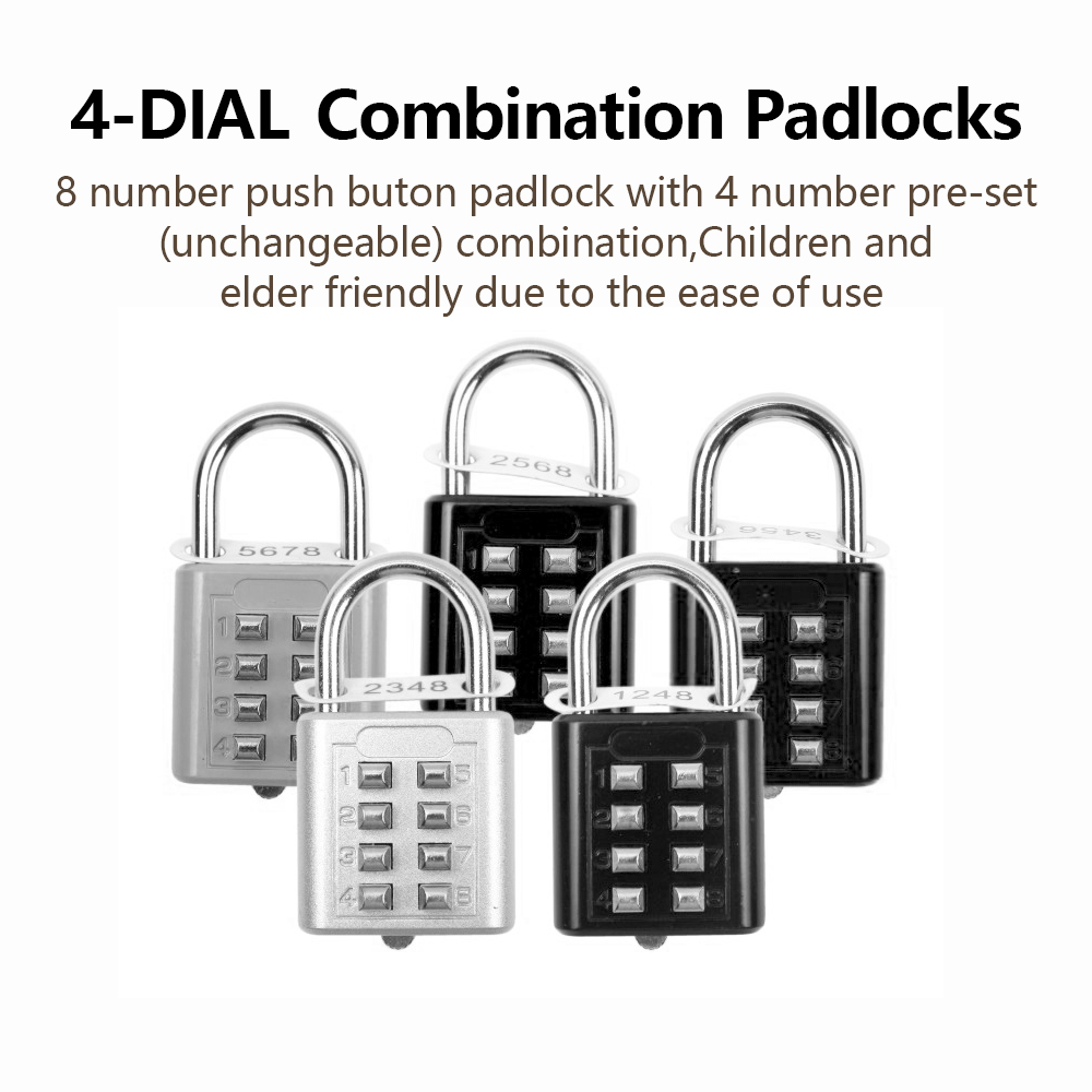 8-digit Combination Outdoor Bu - đánh giá và giá Smart Garden Gate Lock