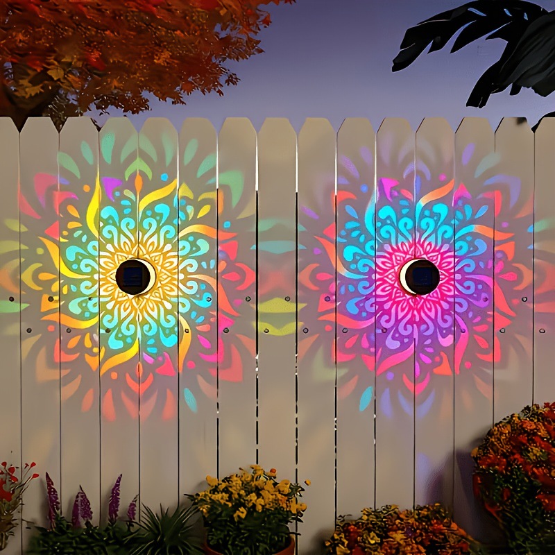 Solar LED Wall Light Mandala P - đánh giá và giá Smart Garden Lamp